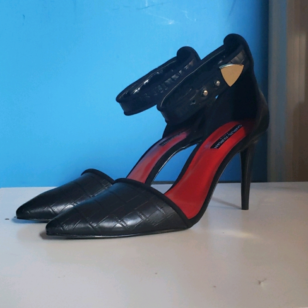 Charles Jourdan pointed toe heels